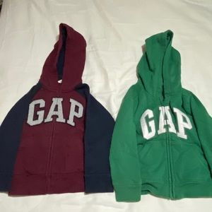 GAP 4T/ Hoodie w/zipper BOTH for $10